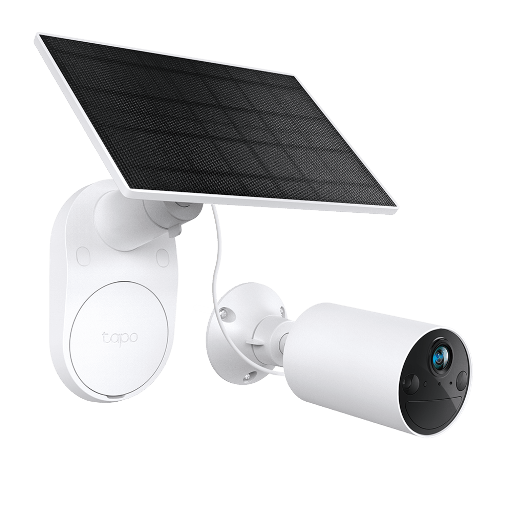 Kit Cámara Seguridad Solar / 2K 3MP (2304×1296 px) / Visión Nocturna Color / Batería 6400 mAh 180 Días / IP65 / Panel Solar Integrado / Detección IA Personas / Audio Bidireccional