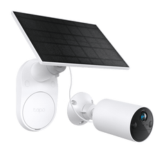 Kit Cámara Seguridad Solar / 2K 3MP (2304×1296 px) / Visión Nocturna Color / Batería 6400 mAh 180 Días / IP65 / Panel Solar Integrado / Detección IA Personas / Audio Bidireccional