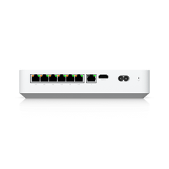 UniFi Protect UNVR-Instant – Grabador de Video en Red con Soporte para HDD de 3.5”, Switch PoE Integrado de 6 Puertos GbE (40W) y Puerto HDMI Viewport