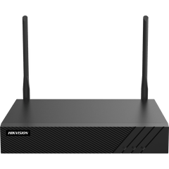 NVR 8 Megapixel (4K) / 4 canales IP / 1 Bahía de Disco Duro / 2 Antenas Wi-Fi / Salida de Vídeo 4K / ACUSENSE