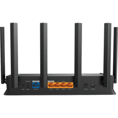 Router Wi-Fi 7 Doble Banda / BE6500 / 6.5 Gbps / 2 Puertos 2.5 Gbps / 6 Antenas Externas / EasyMesh / HomeShield