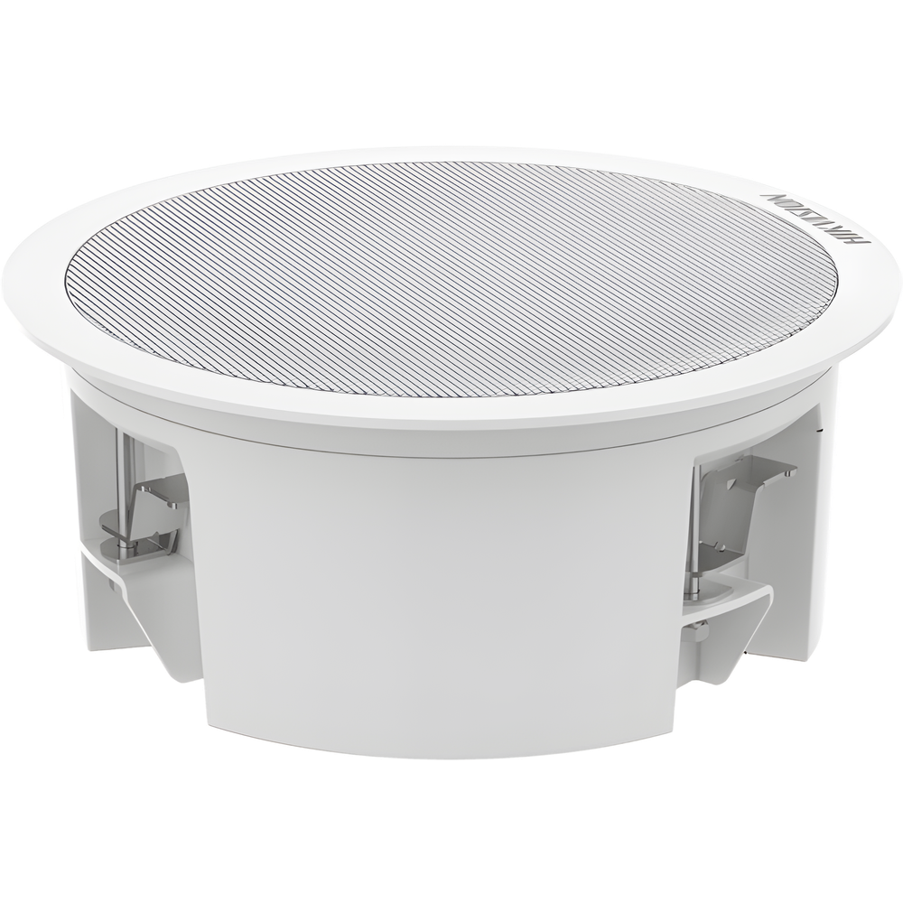 Bocina (Altavoz IP) Con Bluetooth | Montaje en Plafón | 3 Watts | No requiere amplificador | PoE+ | Entrada de alarma | Soporta Bocinas secundarias | Voceo en tiempo real | Calendarización de audios | Síntesis de Voz (TTS)
