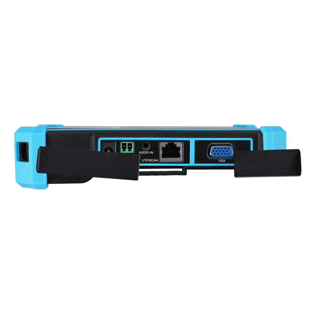 Tester de Vídeo | Prueba de Cámara Analógica | Prueba de Cámara IP | Prueba Audio por Coaxitron TVI/CVI/AHD | Soporta ONVIF| 8K/4k | H.264 y H.265 | Entrada VGA | Entrada HDMI | UTP/RJ45 TDR | Detecta y Analizar puertos LLDP/CD