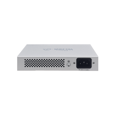 Switch PoE / Administración en la nube / Con 4 puertos 10/100 Mbsp PoE af/at / 2 Puertos Uplink 10/100 MBPS /  Presupuesto 60 W / PoE hasta 250 metros / Soporta protocolo ONVIF