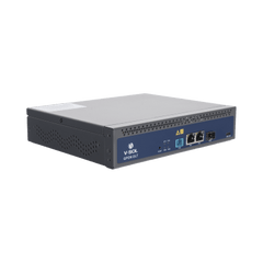OLT de 1 puerto GPON SC/UPC + 3 puertos Uplink (2 puertos Gigabit Ethernet + 1 puerto SFP/SFP+), Fuente de alimentación redundante AC/DC , hasta 128 ONUS