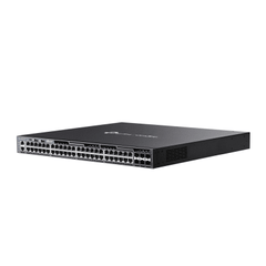 Switch Omada L3 SDN Administrable / 48 puertos Gigabit y 6 puertos SFP+ / Presupuesto PoE 1440 W / Funciones RIP, VRRP, Servidor DHCP / Administración centralizada OMADA / Fuente Redundante
