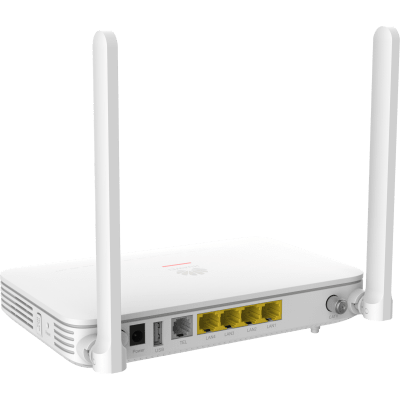 ONT GPON OptiXstar WiFi6 con 4 puertos GE + 1 POTS + 1 CATV, conector SC/APC