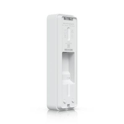 UVC Doorbell Lite – Videoportero Compacto 5 MP PoE con Visión Nocturna IR, Audio Bidireccional y Diseño Resistente al Clima, Color Blanco