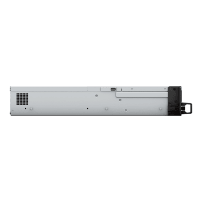 Servidor de Almacenamiento RackStation RS2423RP+ | 12 Bahías | 2U | Hasta 432 TB | Conectividad 10GbE | RAID Soportado | Fuentes de Alimentación Duales | Intercambio en Caliente | Compatibilidad con VMware y Hyper-V.