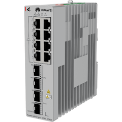 Switch Industrial eKit / 8 Puertos PoE+ Gigabit + 2 SFP + 2 SFP+ / Montaje en Riel DIN / Fuente Redundante 1+1 : 54 a 57 VCD / Libre de licenciamiento / Gestión gratuita desde la Nube / Presupuesto PoE 220 W