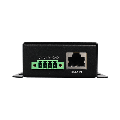 Inyector PoE Industrial / Ideal para Aplicaciones Solares / Entrada 9-32 Vcc / Salida PoE pasivo 24V / Conexión plug and play / Ideales para Enlaces Inalámbricos (Ubiquiti, Cambium, Mimosa, MikroTik)