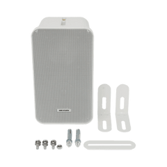 Kit de amplificador con bluetooth | 2 altavoces para pared | Sistema 100V |  2 Canales con Control de volumen Independiente |  Música Ambiental