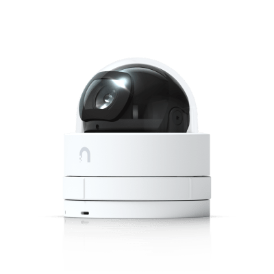 Cámara IP UniFi G5 Domo Ultra, de bajo perfil para interior, 2K (4MPX), ángulo amplio 102.4°, visión nocturna IR hasta 20 mts, detección de eventos, para pared o techo