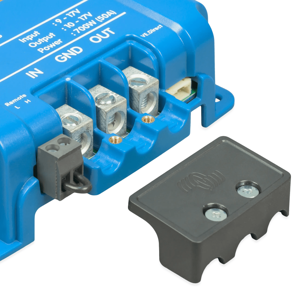 Orion XS 12/12-50 A / Cargador de Baterías CC-CC / 50 A 12 V / IP65 / Compatibilidad Alternador Inteligente / Para Bancos de Baterías de 500 Ah