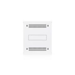 UACC Rack Cabinet 12U (550x 450 mm) - Gabinete Cerrado para Montaje en Pared con Puerta Frontal Perforada, Totalmente Ensamblado con Ventiladores Integrados y Paneles Removibles