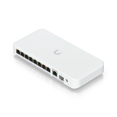 USW Flex 2.5G PoE Switch de 8 Puertos 2.5GbE PoE++, con un Puerto de Enlace Ascendente Combinado RJ45/SFP+ de 10 GbE (No incluye Adaptador ca/cc)