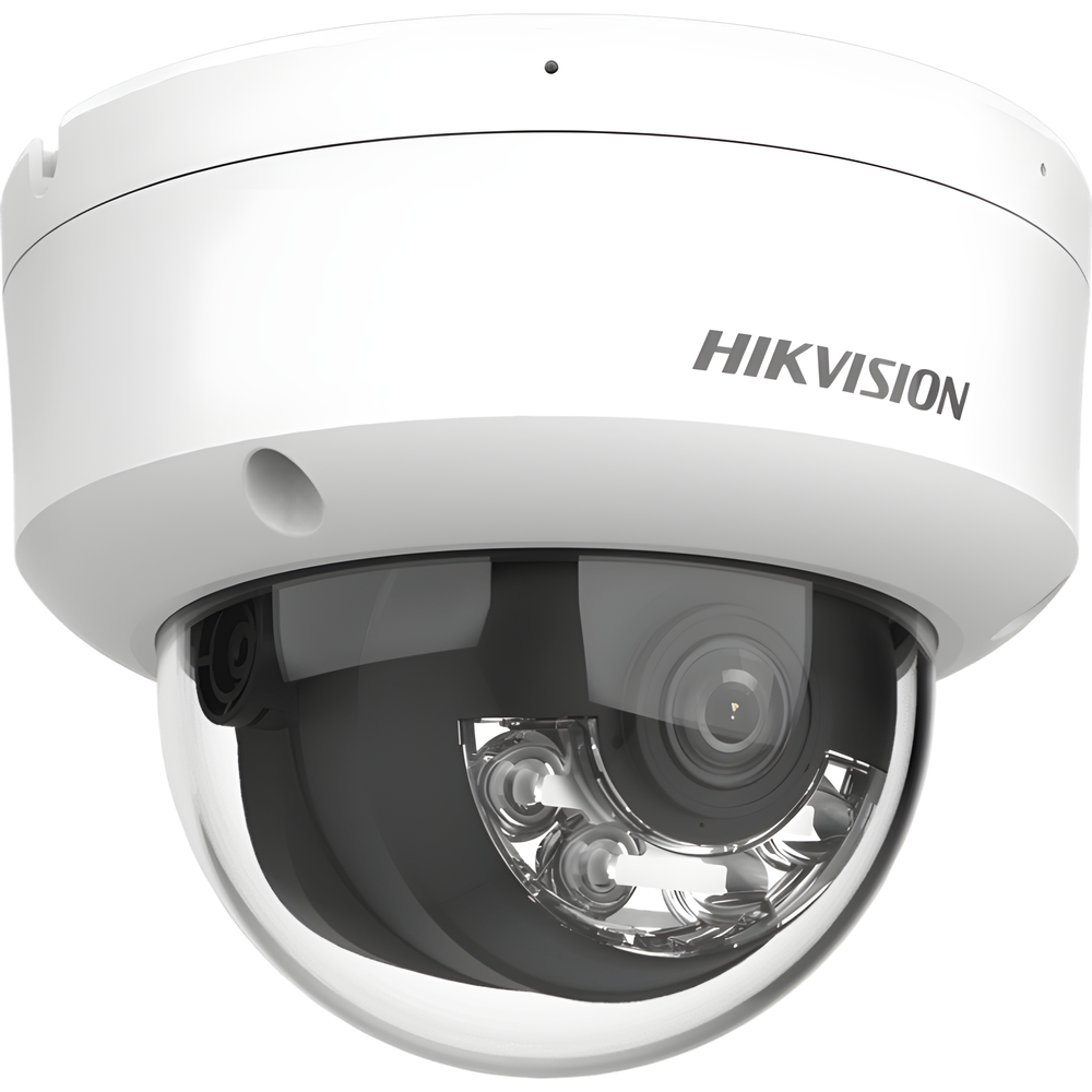 [Dual Light + 2 Micrófonos Integrados] Domo IP 6 Megapixel / Lente 2.8 mm / 30 mts Luz Blanca + 30 mts IR / ACUSENSE / Exterior IP67 / IK10 / WDR 120 dB / PoE / ONVIF / Micro SD / Metal / ACUSEEK