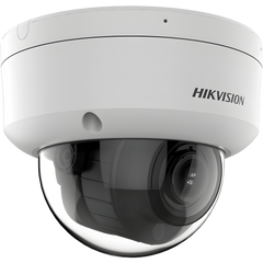 [Dual Light + 2 Micrófonos Integrados] Domo IP 4 Megapixel / Lente Mot. 2.8 a 12 mm / 40 mts Luz Blanca + 40 mts IR / ACUSENSE / Exterior IP67 / IK10 / WDR 120 dB / PoE / ONVIF / Alarmas I/O / Micro SD / Metal / ACUSEEK