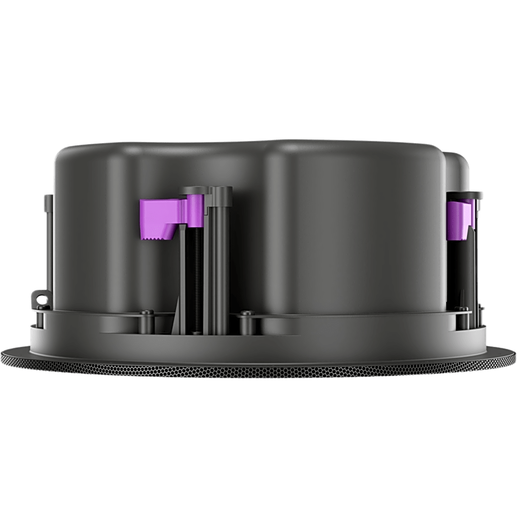 Altavoz de Techo Pasivo 2 Vías | 6.5" (165 mm) Coaxial | 8&Omega; y 70V/100V | 30W Continuo | 90dB Sensibilidad | 105dB SPL Continuo | 107dB Pico | Plenum Rated UL2043 y UL1480A | Perfil Bajo Caja Cerrada | Rejillas Magnéticas Blancas y