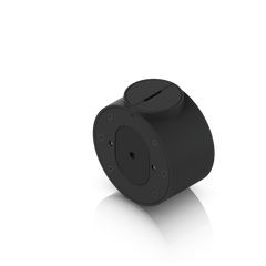 Camera Compact Junction Box – Caja de Conexiones Antimanipulación para Cámaras Compactas Dome y Turret Color Negro