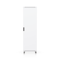 UACC Rack Cabinet 42U (600 × 800 mm) – Gabinete de Piso Totalmente Ensamblado con Ventiladores Integrados, Paneles Removibles, Ruedas con Seguro y Puerta Frontal de Vidrio Templado