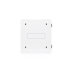 UACC Rack Cabinet 12U (600 x 703 mm) - Gabinete Cerrado para Montaje en Pared con Puerta Frontal Perforada, Puerta Trasera Abatible (Swing-Out) y Paneles Laterales Removibles con Llave