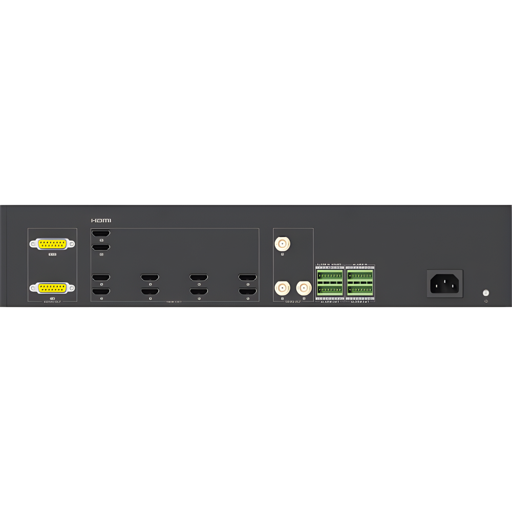 Decodificador de Vídeo de 10 Salidas HDMI 4K / Soporta hasta 160 Canales de Vídeo Simultáneos / Videowall