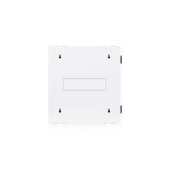 UACC Rack Cabinet 12U (600 x 703 mm) - Gabinete Cerrado para Montaje en Pared con Puerta Frontal de Vidrio Templado, Puerta Trasera Abatible (Swing-Out) y Paneles Laterales Removibles con Llave