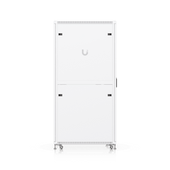 UACC Rack Cabinet 42U (600 × 1000 mm) – Gabinete de Piso Totalmente Ensamblado con Ventiladores Integrados, Paneles Removibles, Ruedas con Seguro y Puerta Frontal Perforada para Óptimo Flujo de Aire
