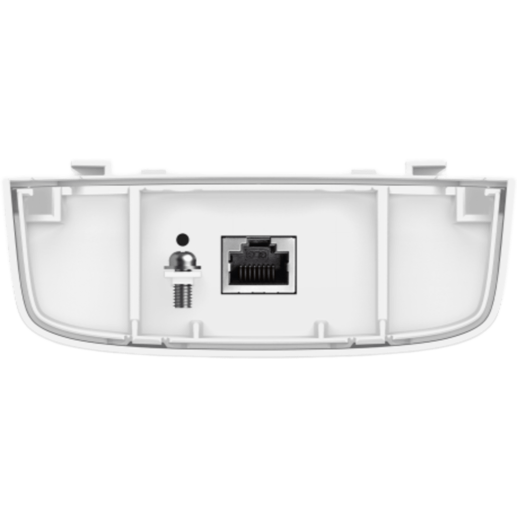 Access Point Inalámbrico Omada Interior/Exterior / AX1800 Wi-Fi 6 Doble Banda 4-Stream / Hasta 1.8 Gbps / 2 Antenas Externas Desmontables / IP65 e IP66 / Protección contra Rayos 6 kV / Puerto Gigabit PoE+ / Omada SDN