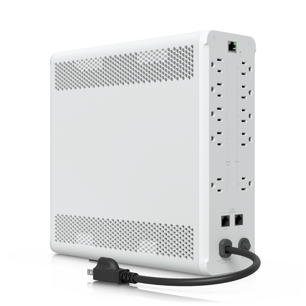 Sistema de Alimentación Ininterrumpida (UPS) de 1 kVA Administrado, 5 Tomas con Respaldo y 5 con Protección contra Sobretensión, Batería Hot-Swappable de 108 Wh, Compatible con NUT y Apagado Seguro para UNVR y UNAS