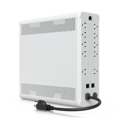 Sistema de Alimentación Ininterrumpida (UPS) de 1 kVA Administrado, 5 Tomas con Respaldo y 5 con Protección contra Sobretensión, Batería Hot-Swappable de 108 Wh, Compatible con NUT y Apagado Seguro para UNVR y UNAS