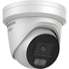 [Dual Light]Turret IP 12 Megapixel / Lente 2.8 mm / 30 mts Luz Blanca + 30 mts IR / ACUSENSE / Exterior IP67 / WDR 120 dB / PoE / ONVIF / Micro SD / Metal / ACUSEEK