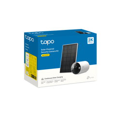Kit Cámara Seguridad Solar / 2K 3MP (2304×1296 px) / Visión Nocturna Color / Batería 6400 mAh 180 Días / IP65 / Panel Solar Integrado / Detección IA Personas / Audio Bidireccional
