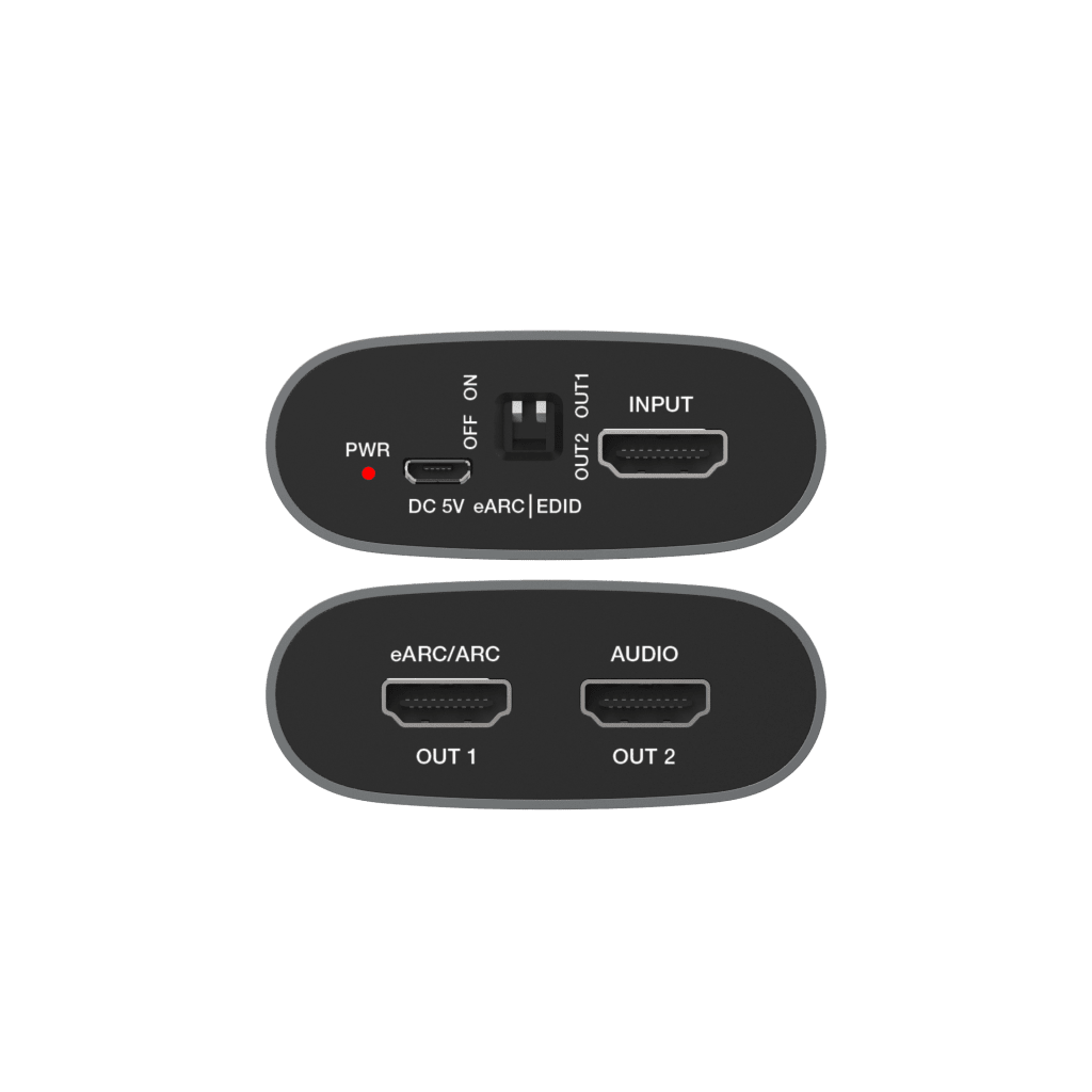 Extractor eARC HDMI | 18 Gbps | Audio Digital | Compatibilidad 4K HDR | Diseño Compacto