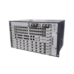 OLT Modular tipo Chasis GPON/XGS-PON Combo, 7 Ranuras de Servicio, Incluye 1 Tarjeta de Servicio de 16 puertos GPON