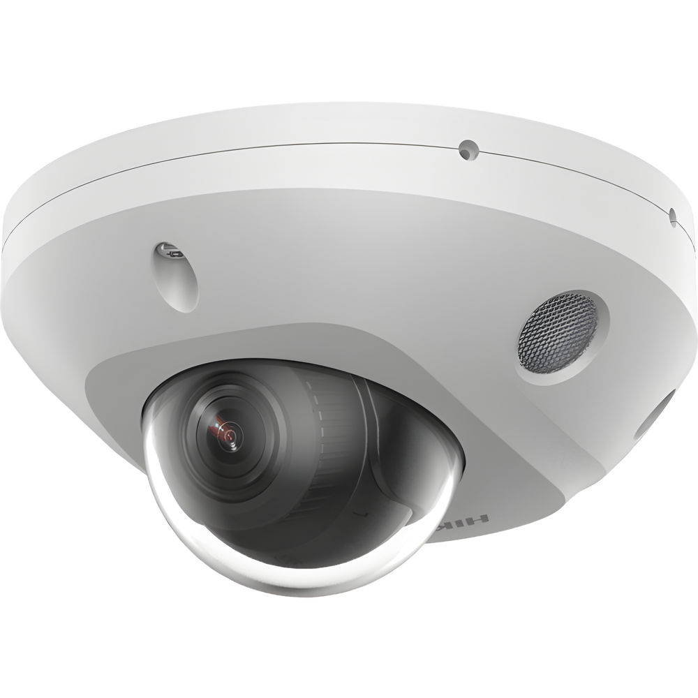 [Dual Light + 2 Micrófonos Integrados] Mini Domo IP 6 Megapixel / Lente 2.8 mm / 30 mts Luz Blanca + 30 mts IR / ACUSENSE / Exterior IP67 / IK8 /  WDR 120 dB / PoE / ONVIF / Micro SD / ACUSEEK