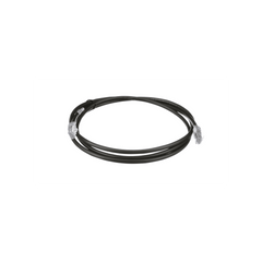 Cable de Parcheo UTP, Cat6A, 24 AWG, CM, Color Negro, 3.05 Metros (10 Pies)