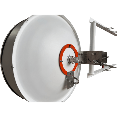 Antena Direccional / 2 ft / 5.9-7 GHz / Ganancia 30 dBi / SLANT de 45 ° y 90° / Incluye Jumpers con conector N-Macho a RPSMA / montaje y radomo incluido.