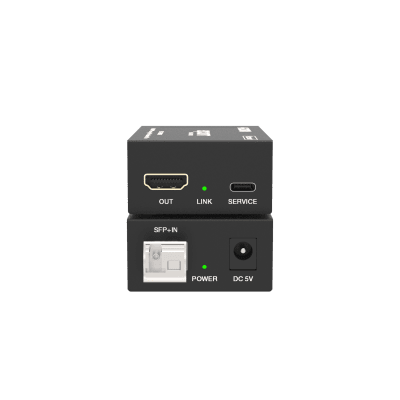 Extensor HDMI sobre Fibra Óptica | Resolución 4K2K@60Hz | Monomodo | 4:4:4 | Ancho de Banda 18 Gbps | Distancia hasta 10 km | HDCP 2.2 | HDR10+ Dolby Vision | Audio 7.1CH