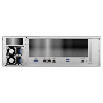 Servidor de Almacenamiento RackStation RS2825RP+ | 16 Bahías | 3U | Hasta 560 TB | Rendimiento 3,519/1,790 MB/s | Fuentes de Alimentación Duales | Expansión PCIe | Compatible con Virtualización y Vigilancia.