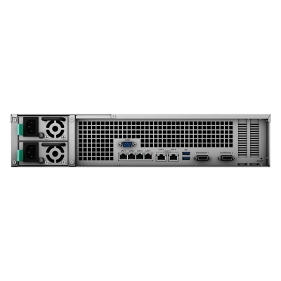RackStation RS3621xs+ | 12 Bahías | Procesador Intel Xeon D-1541 8 Núcleos | 8 GB DDR4 ECC | Dual 10GbE | Alimentación Redundante | Escalable a 36 Bahías | Garantía 3 Años.