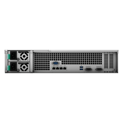 Servidor de Almacenamiento Synology RackStation RS3621RPxs | 12 Bahías | Procesador Intel Xeon D-1531 de 6 Núcleos | 8 GB DDR4 ECC | Expandible a 36 Bahías | Energía Redundante | Compatible con Virtualización y RAID.
