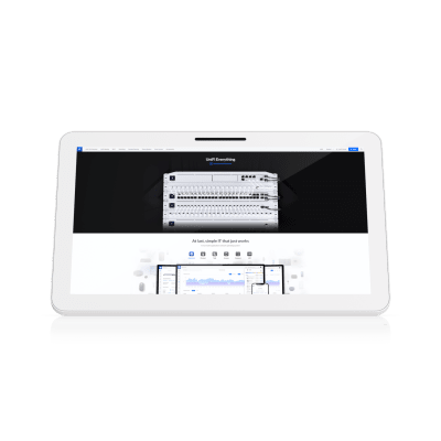 UniFi Connect UC-Display – Pantalla Interactiva de 21.5” FHD para Digital Signage Centralizado, con Multi-Touch Capacitivo, PoE++, Procesador Octa-Core ARM Cortex-A53 de 2.2 GHz y Montaje VESA