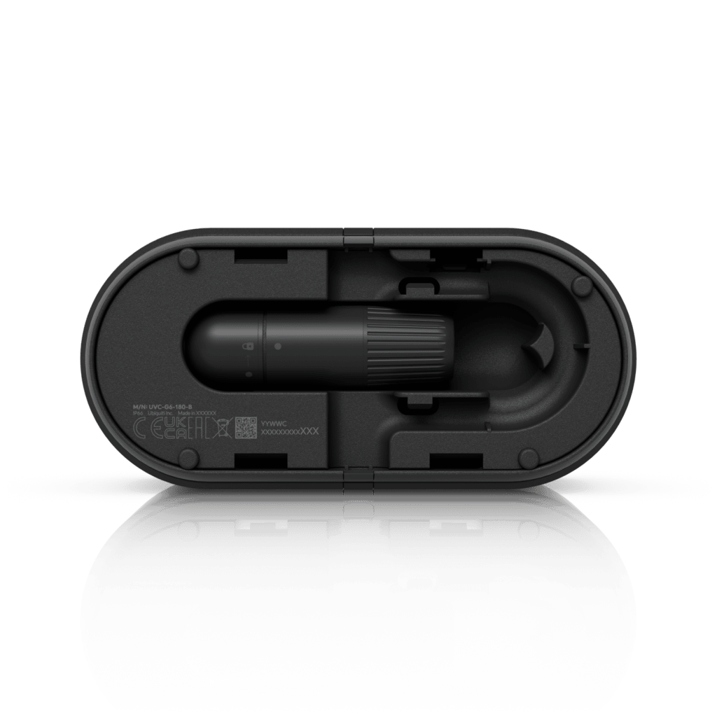UniFi Protect G6 180 – Cámara PoE+ Dual Sensor de 16 MP para Interior/Exterior con Motor de IA Multi-TOPS y Cobertura Panorámica de 180°