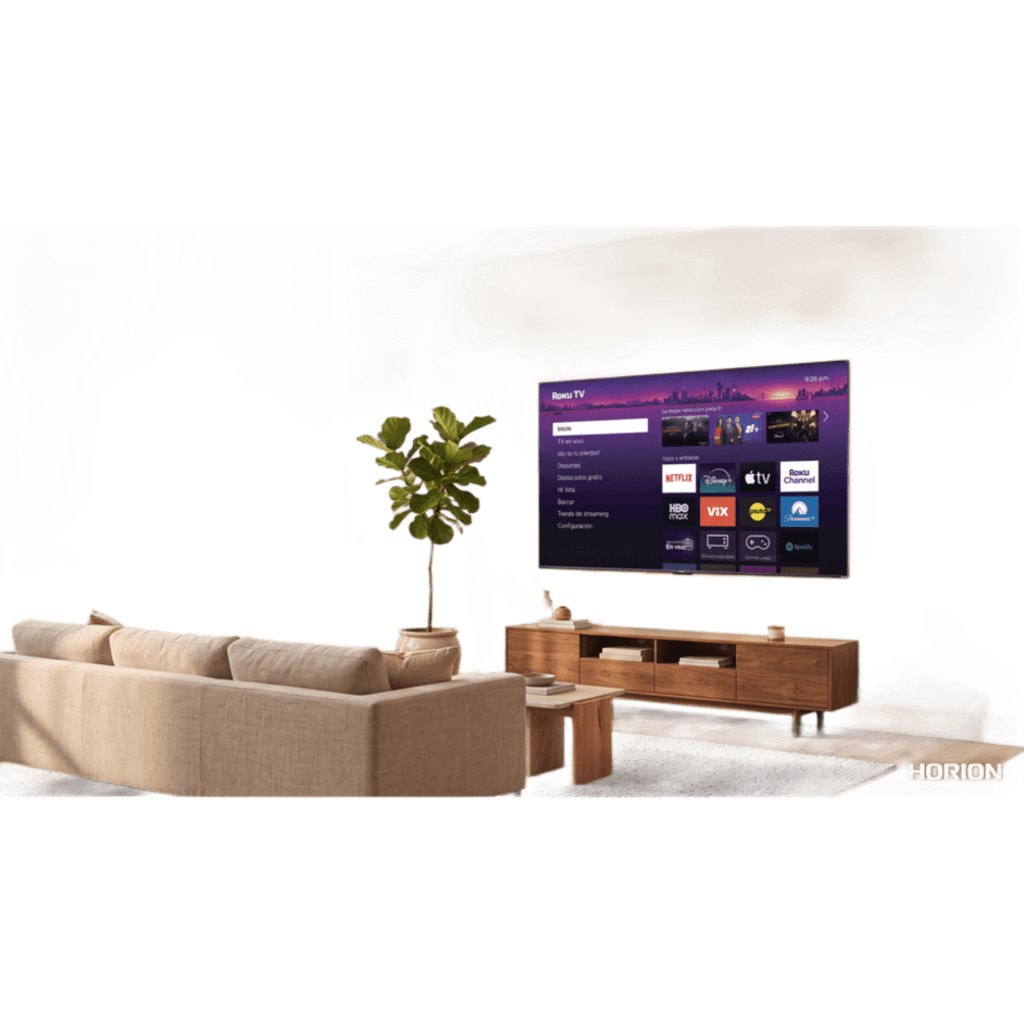 ROKU SmartTV QLED 40 Pulgadas / Dolby audio / 3 puertos HDMI / Resolucion Full HD / WiFi Integrado / VESA 100x100 mm