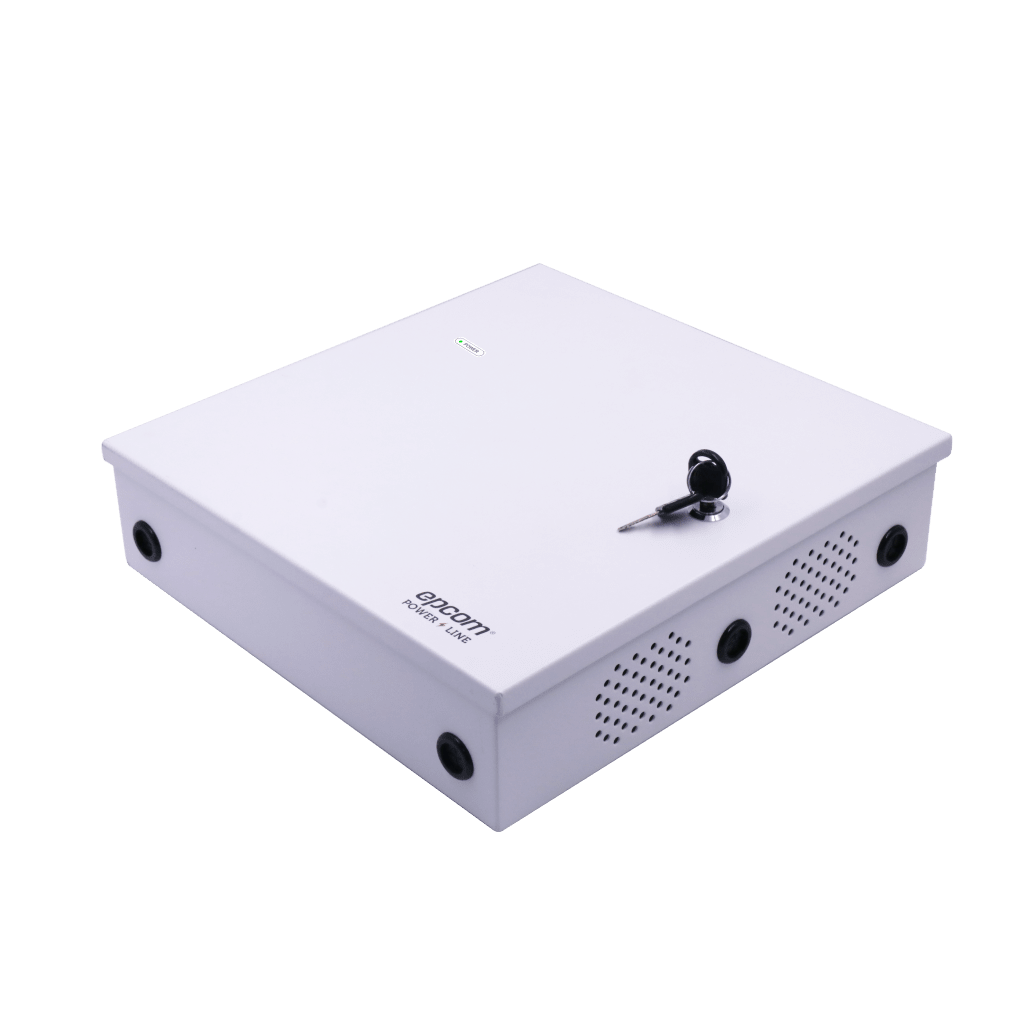 Fuente de Poder para Control de Acceso AL600FC / 6A Total / 5 Salidas Clase 2 PTC Auto-reiniciables / 12-24 VDC Selectable / Entrada 115 VAC / Respaldo Batería 40 AH / Supervisión FACP / Fail-Safe y Fail-Secure