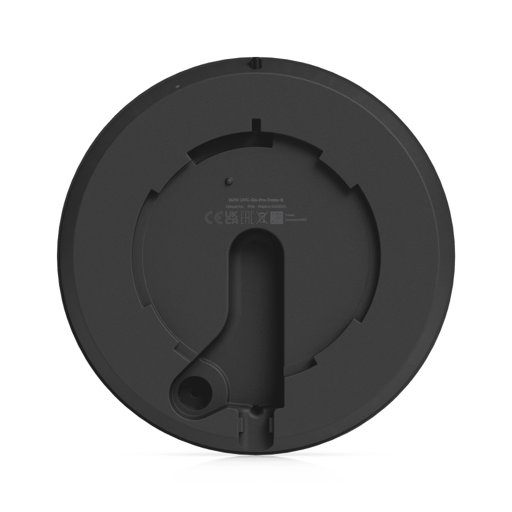 UniFi Protect G6 Pro Dome – Cámara 4K PoE+ Antivandálica y Todo Clima con Motor de IA Multi-TOPS, Zoom Óptico 2.36× y Sensor CMOS 1/1.2 y Visión Noctura IR de Largo Alcance