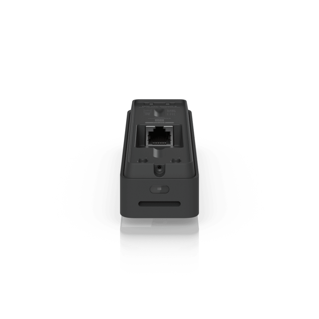 UVC Doorbell Lite – Videoportero Compacto 5 MP PoE con Visión Nocturna IR, Audio Bidireccional y Diseño Resistente al Clima, Color Negro