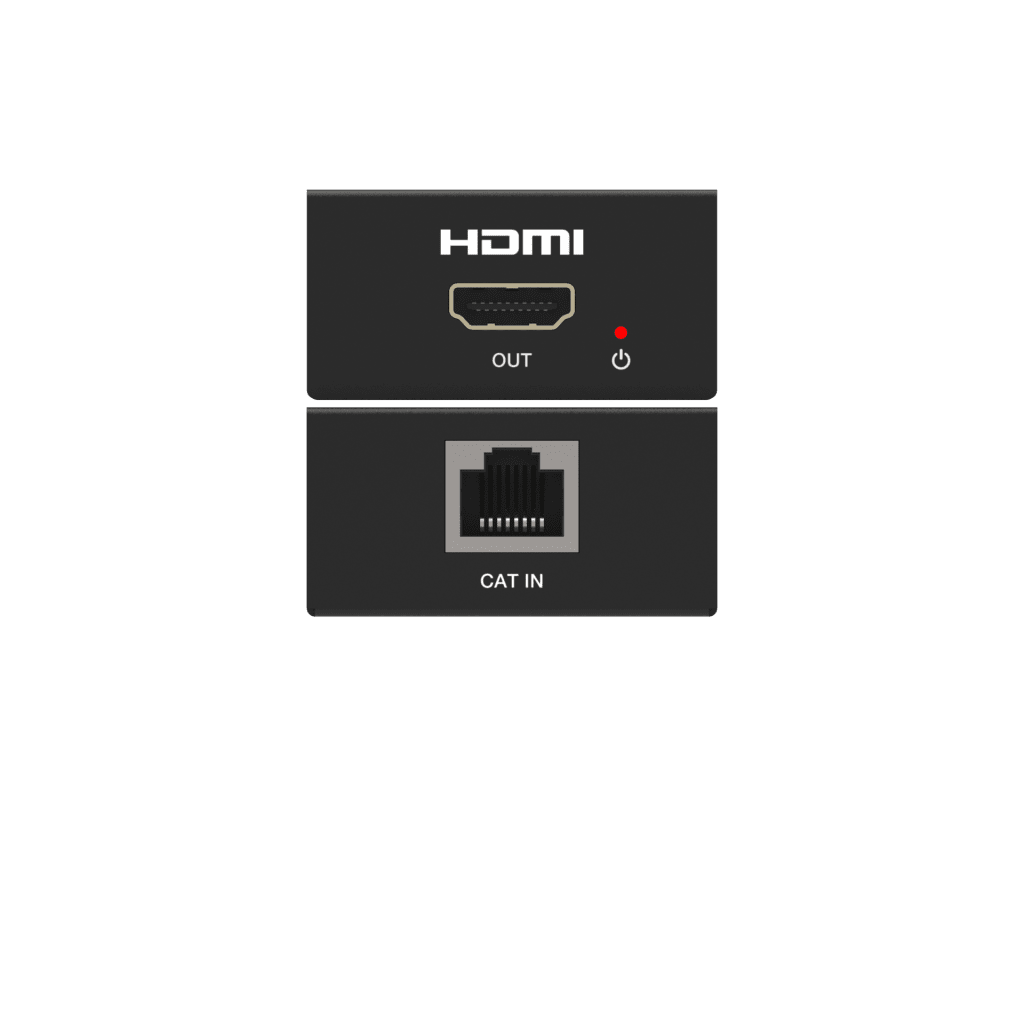 Splitter HDMI 1x2 | 4K@60Hz a 60m | 4K@30Hz a 70m | Cable Cat6 | EDID | HDCP 2.2 | Salida Loop